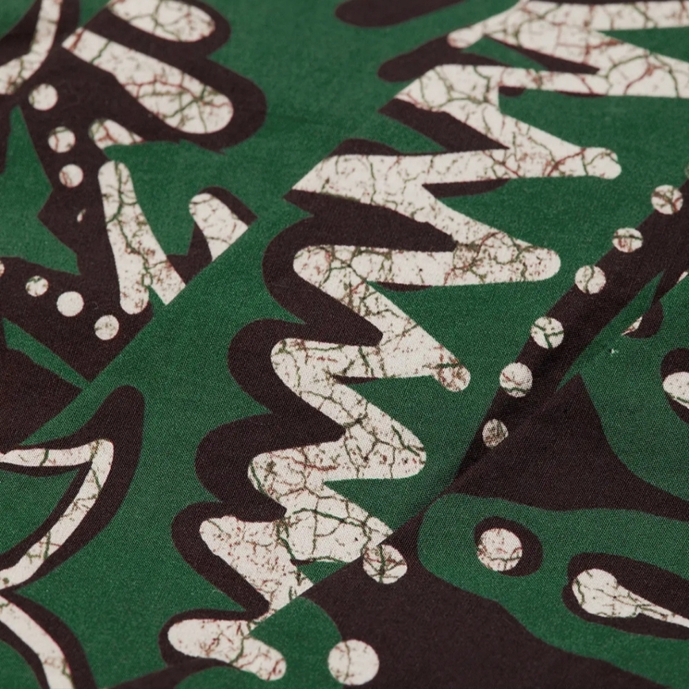 Sea Geometric Puff-Sleeve Mini Dres - Picture 7 of 7